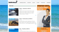 Desktop Screenshot of kanarske-ostrovy.net